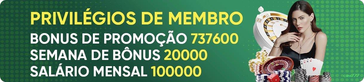Pagamentos cav777